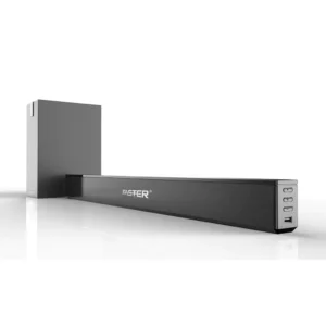 FASTER XB6000 2.1CH Wired Bluetooth SoundBar With SubWoofer 60W - Mobile Geeks