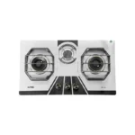 Nasgas 3 Burners Steel Top Kitchen Hob DG-146 BK