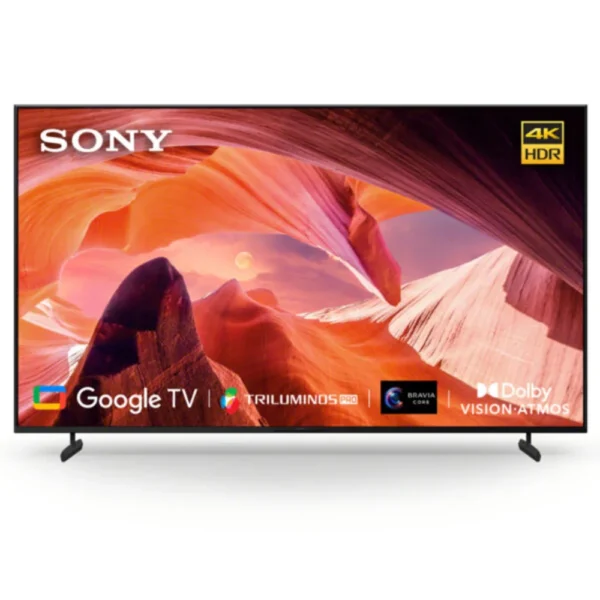 Sony KD-85X80L 85″ 4K UHD Google TV, Android TV, 32GB Storage