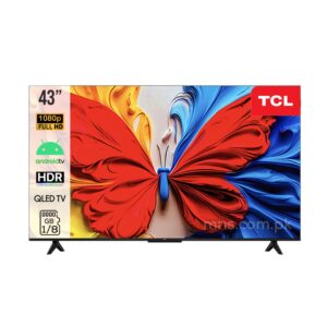 TCL 43S51K 43'' Full HD QLED Google TV, Memory 1/8GB