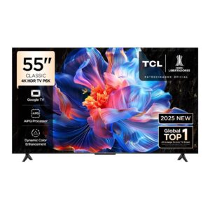 TCL 55P6K 55-Inch 4K UHD Google TV, Ai Clarity, Ai Contrast, 2/16 GB