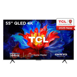 TCL 55P8K 55-Inch QLED 4K UHD Google TV, Onkyo Speakers, 144Hz VRR
