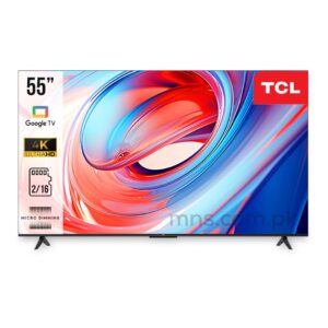 TCL 55V6B 55-inch Borderless 4K UHD Google Smart TV, Android full options, Bluetooth, Refresh Rate 60Hz